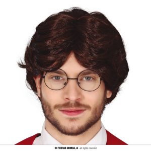 Occhiali tondi studente mago harry