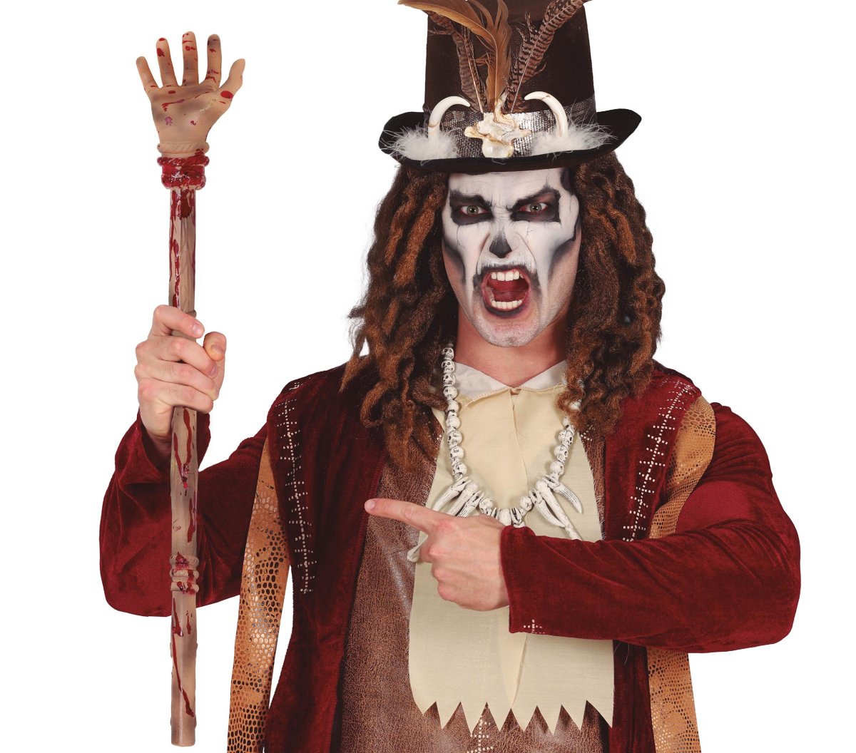 Bastone mano smontabile, 70 cm