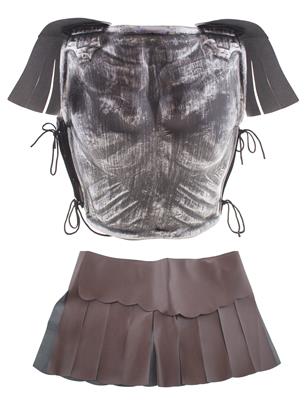 Armatura romana con gonna e spallini - immagine 3