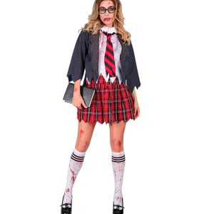 Costume da studentessa zombie