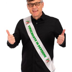 Fascia FINALMENTE IN PENSIONE