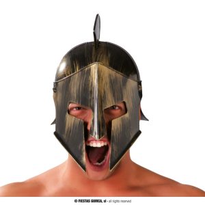 Elmo guerriero spartano