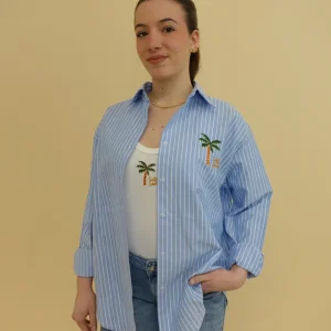 Camicia Palma Azzurra