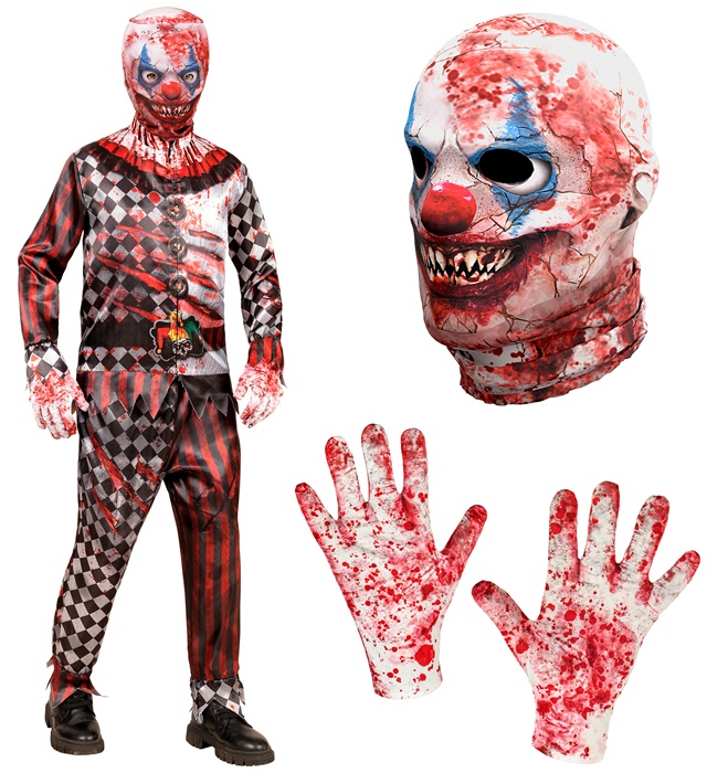Costume da clown assassino - immagine 3