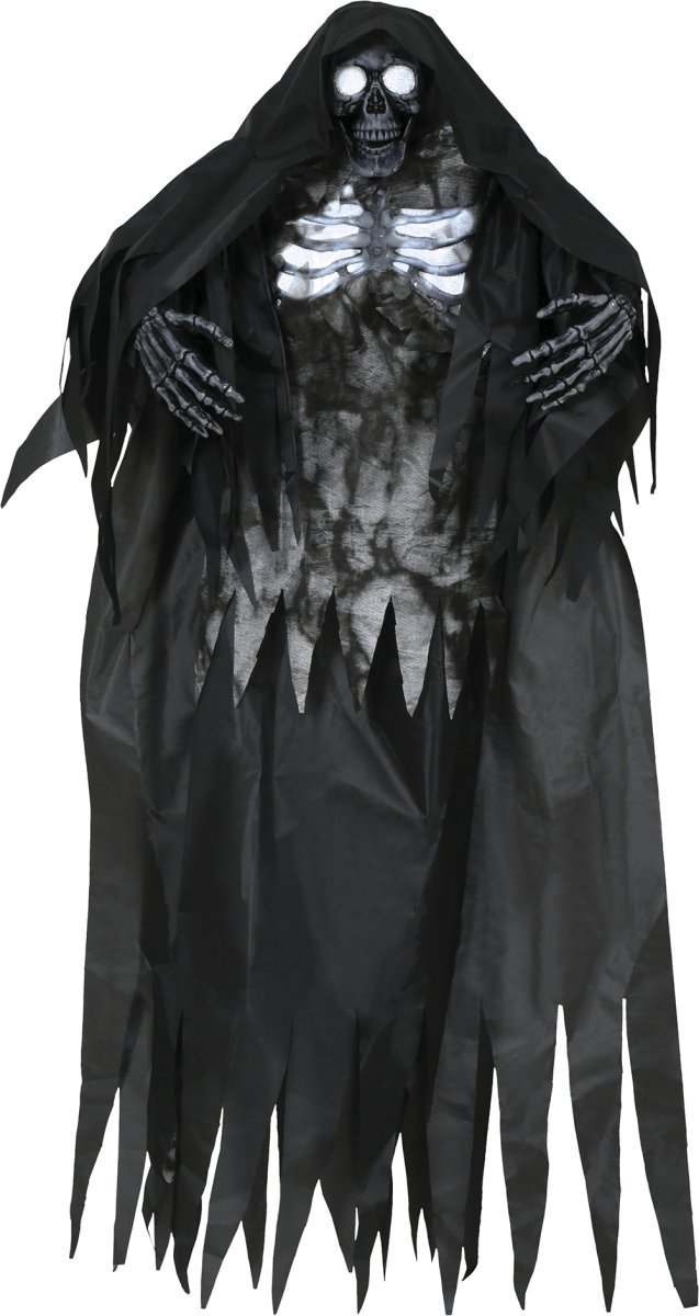 Decorazione da Appendere Scheletro con Luce e Suono 160 cm - immagine 3