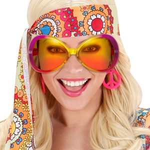 Occhiali montatura rosa/gialla sugar babe