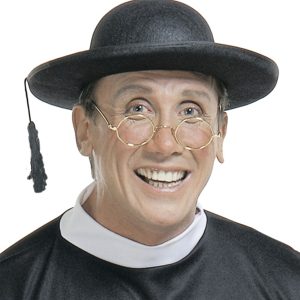 Cappello prete in feltro