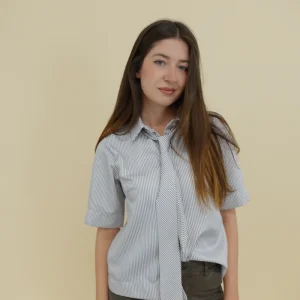 Camicia Miriam Marrone