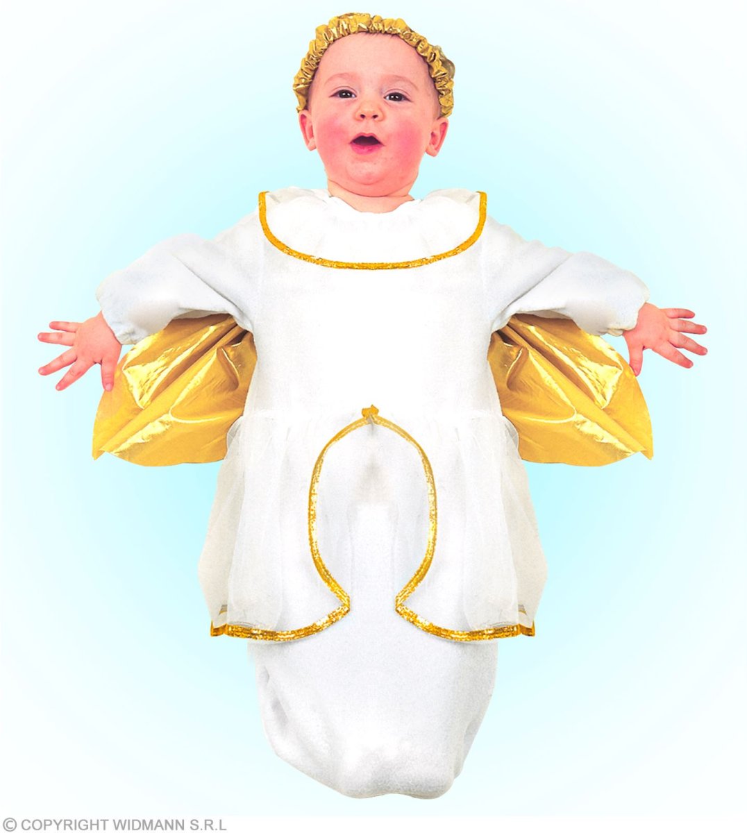 Vestito da angelo baby - immagine 2
