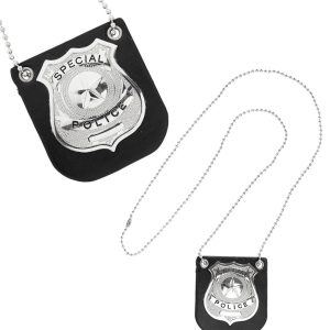 Collana distintivo polizia