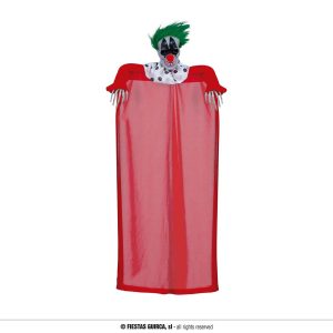 Decorazione pagliaccio pendente da 80 cm