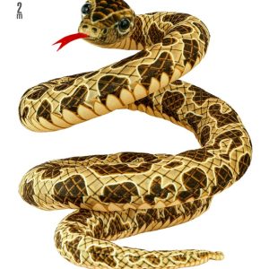 Serpente Pitone Finto in Tessuto 200 cm