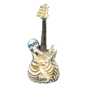 Chitarra Skeleton con effetti luminosi e sonori