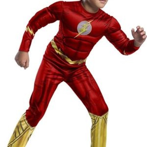 Costume da Flash black line deluxe