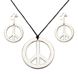 Set collana e orecchini hippie