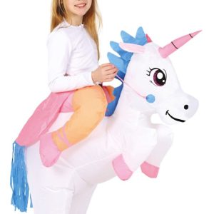 Vestito da unicorno gonfiabile