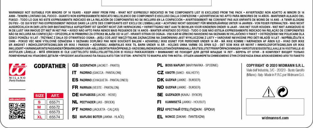 Costume da gangster anni 30 - immagine 4