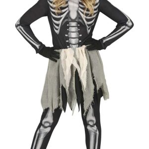 Vestito bambina scheletro