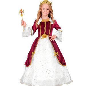 Costume da Principessa bordeaux