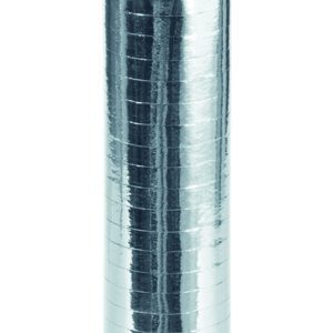 Stella filante metallica argento 4 m 18 rotolini da 7 mm