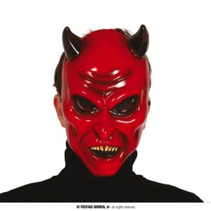 Maschera diavolo pvc