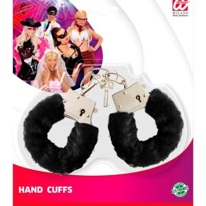 Manette con peluche nero