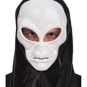 Maschera da alieno in plastica