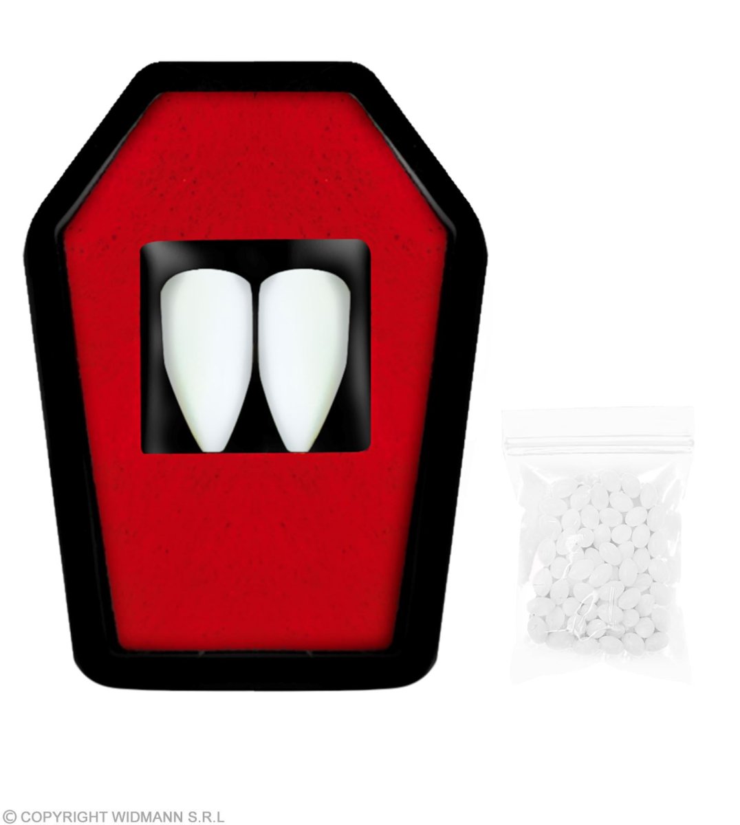 Kit denti vampiro professionali - immagine 3