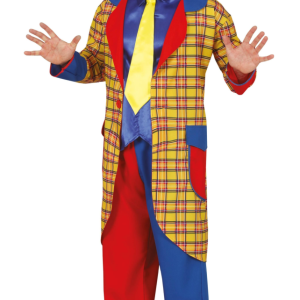 Vestito da clown colorato