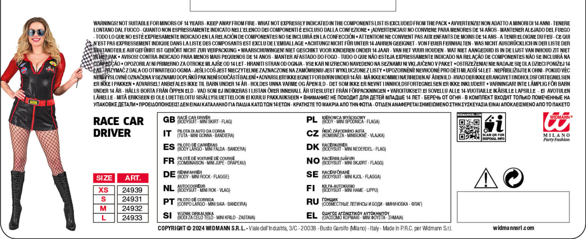 Costume pilota automobilistica - immagine 5