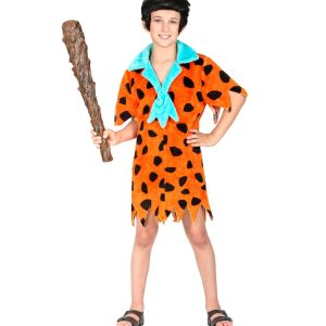 Vestito da ragazzo dell’eta’ della pietra