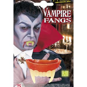 Denti da vampiro fosforescenti