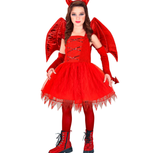 Vestito da Bambina Diavolo