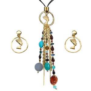 Set collana e orecchini Cleopatra