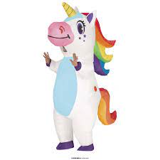 Vestito da unicorno gonfiabile