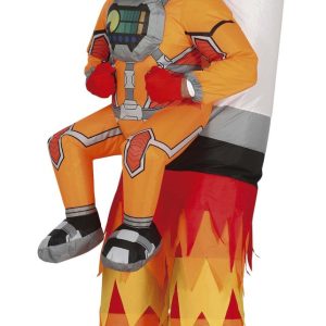 Vestito razzo con astronauta gonfiabile