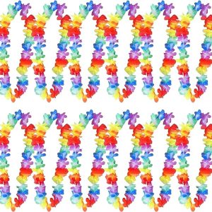 12 Collane Hawaiane Ghirlande Hawaiane