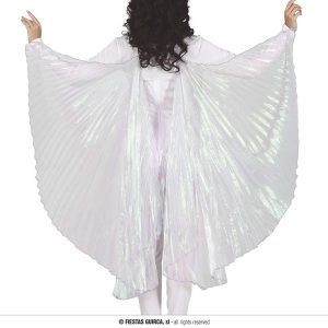 Ali plissettate iridescenti 190×130