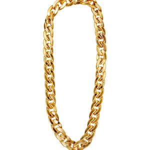 Collana dorata, 72 cm