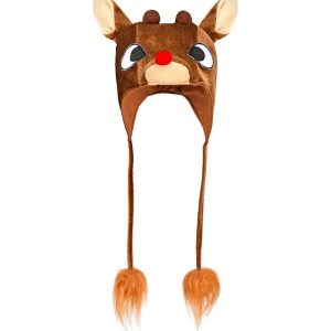 Cappello da renna in peluche