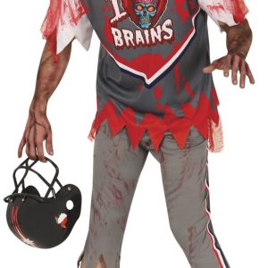 Costume da rugby football americano zombie
