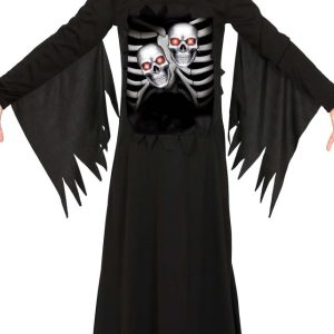 Vestito da morte mietitrice mietitore