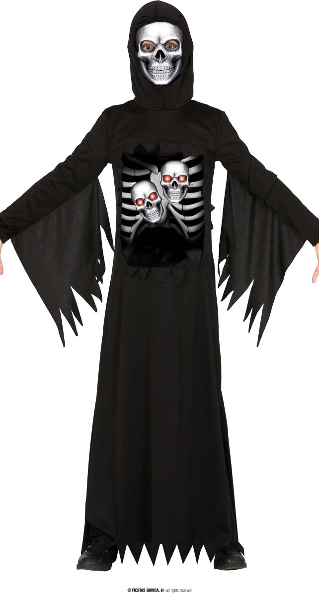 Vestito da morte mietitrice mietitore - immagine 2