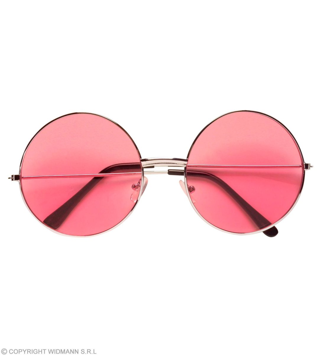 Occhiali anni 70 con lenti rosa - immagine 5