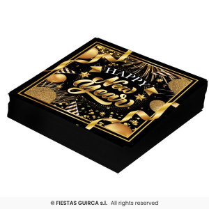 20 tovaglioli capodanno  16×16 cm