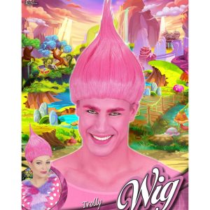 Parrucca trolly rosa
