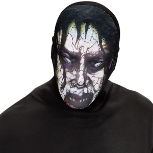 Maschera zombie in tessuto