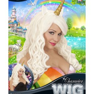 Parrucca unicorno
