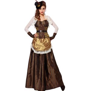 Vestito da donna steampunk