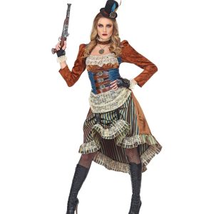 Vestito da donna steampunk